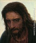 Ivan Nikolaevich Kramskoy Famous Paintings - Christ in the Wilderness [detail]